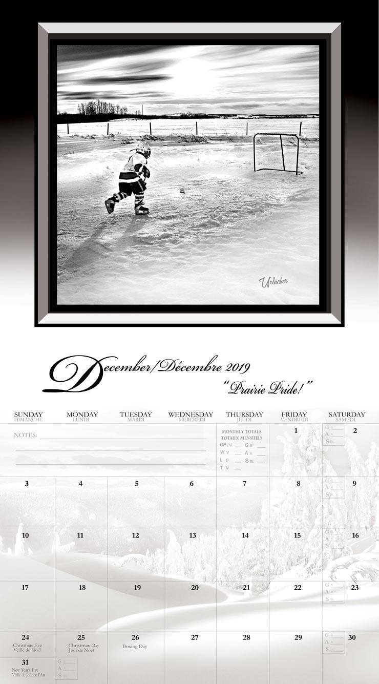 Calendar page — December 2019