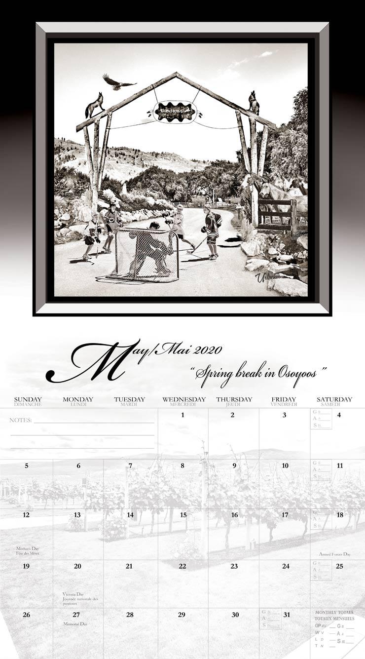 Calendar page — May 2020